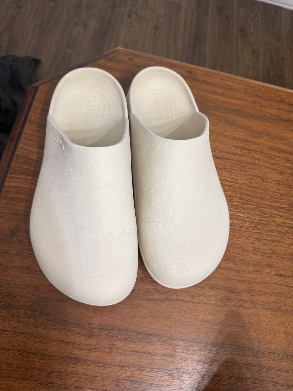 CROCS Dylan Slide Clog in Stucco (cream/off white) - Picture 3 of 6